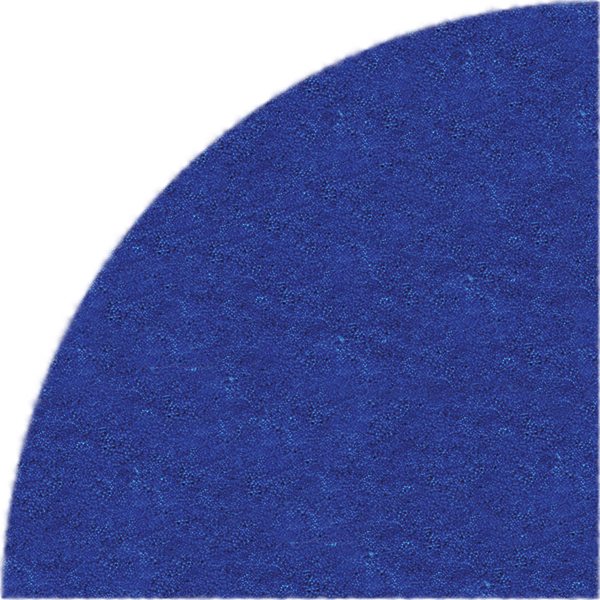 Quart - Bleu