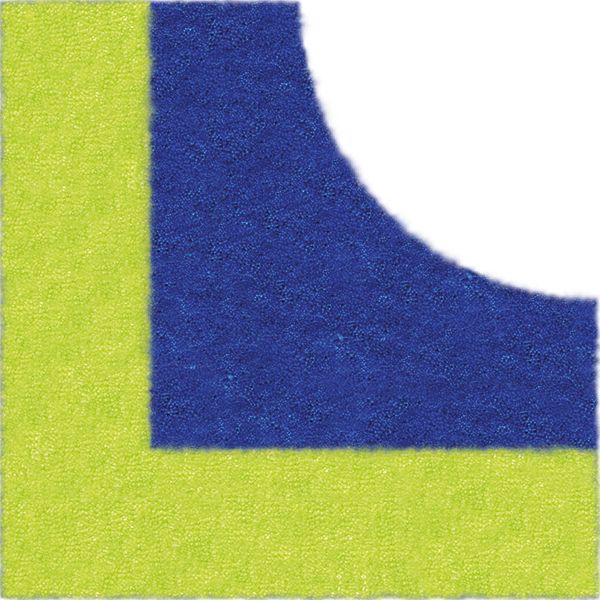 Angle Fluo - Carré