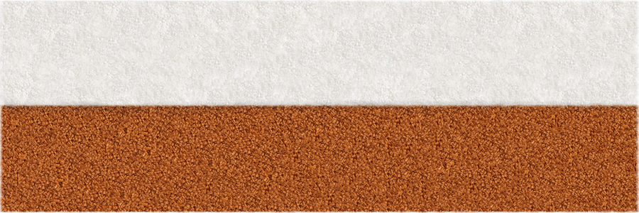 Frise Terracotta - 2 Bandes