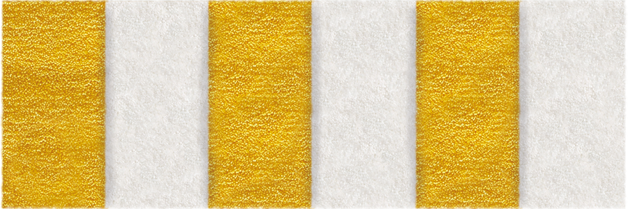 Frise Jaune - 6 bandes