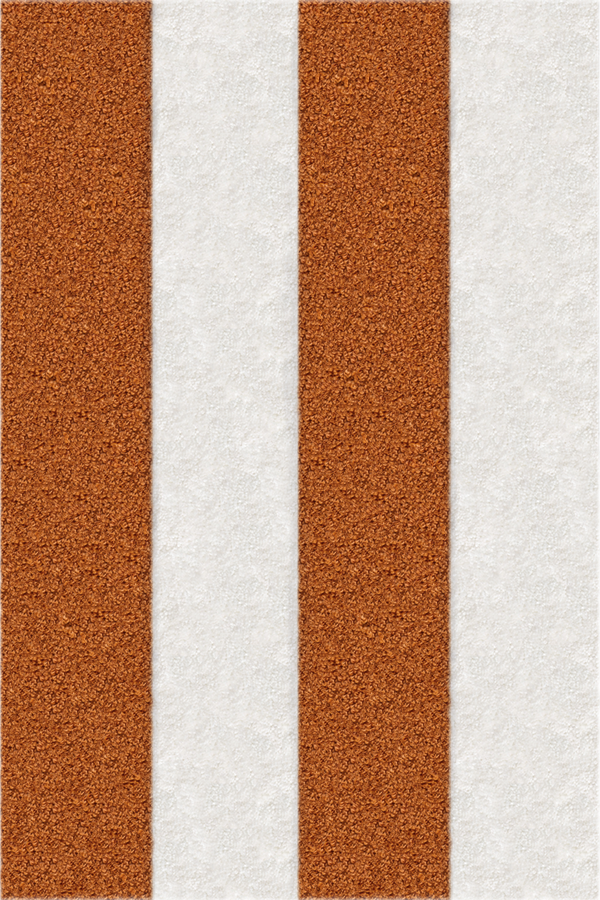 Frise Terracotta - 4 bandes