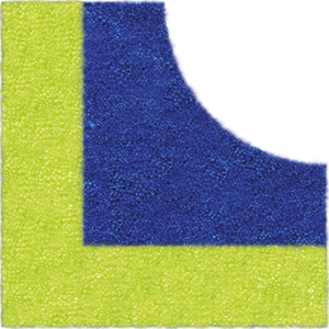 Angle Fluo - Carré