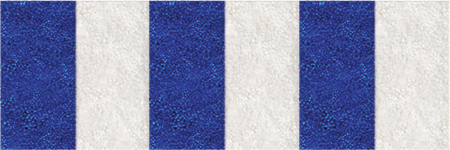 Frise Bleue - 6 bandes