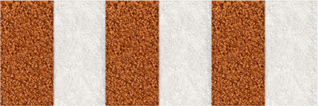 Frise Terracotta - 6 bandes