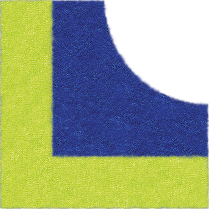 Angle Fluo - Carré