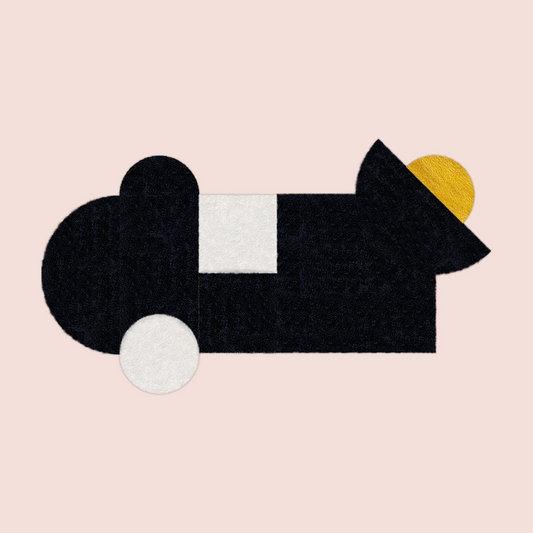 Tapis Lumière - Noir